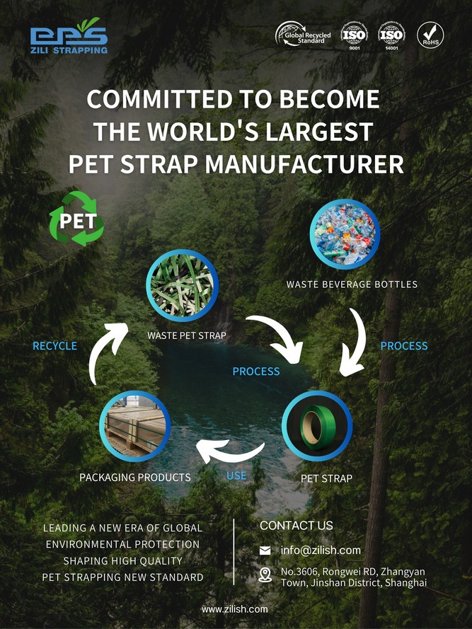 Zili | Recycled PET straps on the list of green low-carbon technology products in 2023