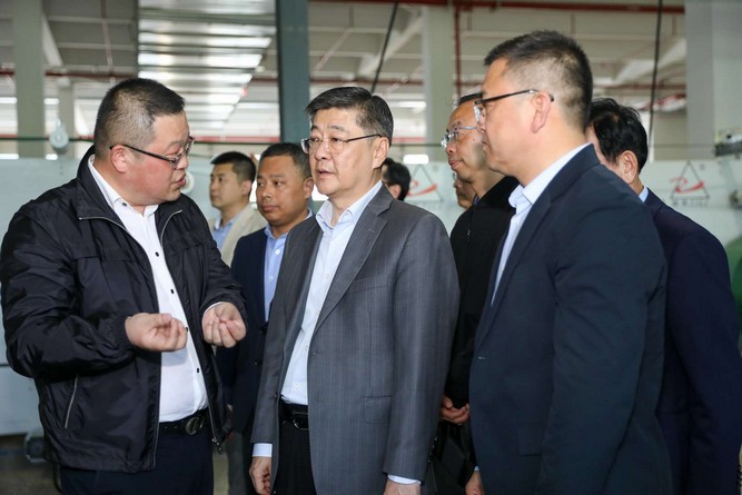 Zili | Liu Jian, Secretary of the District Party Committee, personally visited the inspection and guidance to help enterprises to develop in high quality