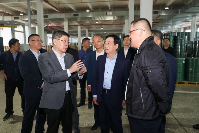 Zili | Liu Jian, Secretary of the District Party Committee, personally visited the inspection and guidance to help enterprises to develop in high quality