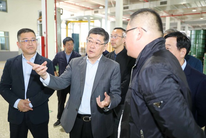 Zili | Liu Jian, Secretary of the District Party Committee, personally visited the inspection and guidance to help enterprises to develop in high quality